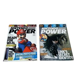 Nintendo Power Magazine 2005 Lot 193 Mario E3 Wii Reveal Zelda Twilight Princess
